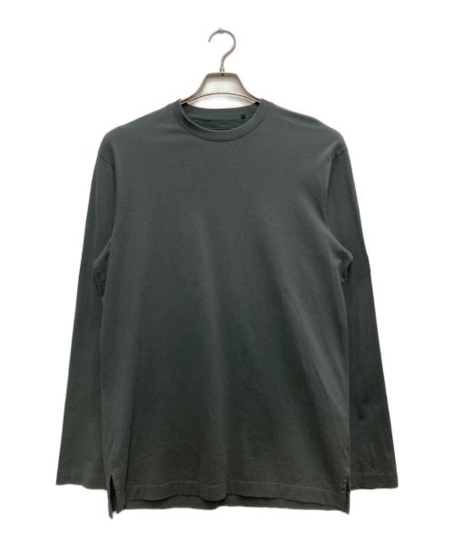 Y-3（ワイスリー）Y-3 (ワイスリー) 長袖カットソー カーキ サイズ:ＸＳの古着・服飾アイテム
