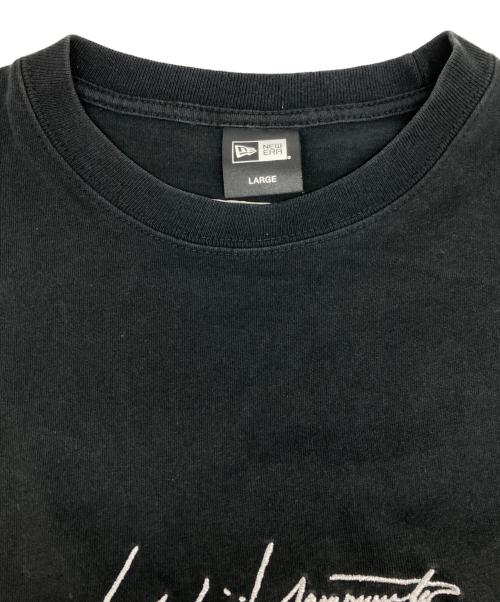 New Era（ニューエラ）New Era (ニューエラ) YOHJI YAMAMOTO (ヨウジヤマモト) ロングスリーブカットソー ブラック サイズ:LARGEの古着・服飾アイテム