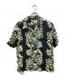 Sun Surf（サンサーフ）の古着「RAYON HAWAIIAN SHIRT」｜ホワイト×グリーン