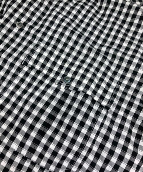 Porter Classic（ポータークラシック）Porter Classic (ポータークラシック) ROLL UP チェックシャツ ホワイト×ブラック サイズ:Sの古着・服飾アイテム