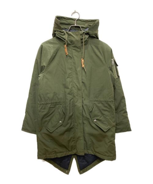 Cape HEIGHTS（ケープハイツ）CAPE HEIGHTS (ケープハイツ) HOWE 80/20クロス フィッシュテール グリーン サイズ:Sの古着・服飾アイテム
