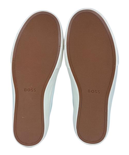 BOSS（ボス）BOSS (ボス) スニーカー ホワイト サイズ:43の古着・服飾アイテム