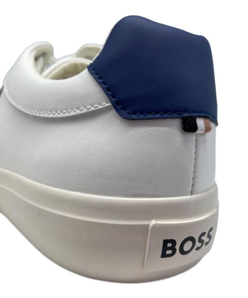 BOSS（ボス）BOSS (ボス) スニーカー ホワイト サイズ:43の古着・服飾アイテム