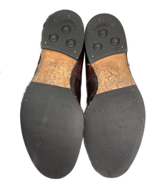 Alden（オールデン）Alden (オールデン) コードバン プレーントゥシューズ ブラウン サイズ:6Ｄの古着・服飾アイテム