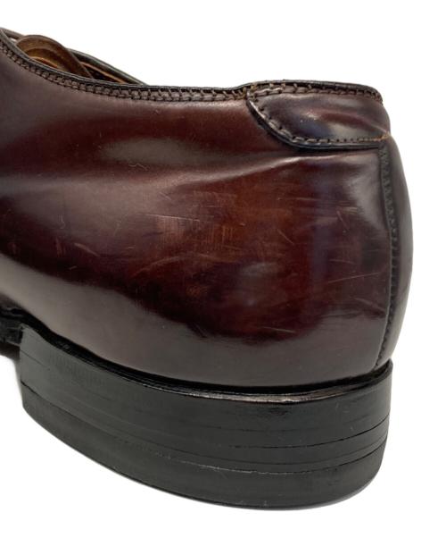 Alden（オールデン）Alden (オールデン) コードバン プレーントゥシューズ ブラウン サイズ:6Ｄの古着・服飾アイテム