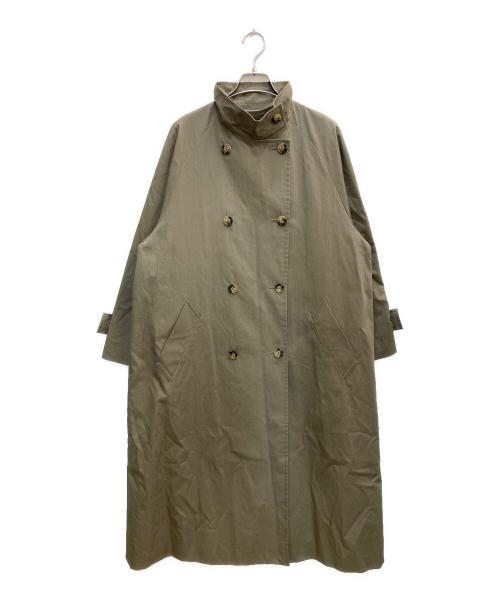 journal standard L'essage（ジャーナルスタンダード レサージュ）journal standard L'essage (ジャーナルスタンダード レサージュ) NALYA スタンドロングコート ベージュ サイズ:Fの古着・服飾アイテム