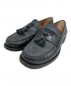 GUCCIグッチ）の古着「GGスプリーム ローファー」｜ブラック