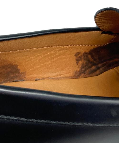 GUCCI（グッチ）GUCCI (グッチ) GGスプリーム ローファー ブラック サイズ:6の古着・服飾アイテム