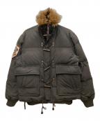 DSQUARED2ディースクエアード）の古着「ダウンジャケット」｜カーキ