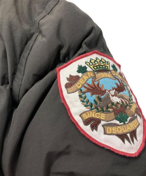 DSQUARED2（ディースクエアード）DSQUARED2 (ディースクエアード) ダウンジャケット カーキ サイズ:52の古着・服飾アイテム