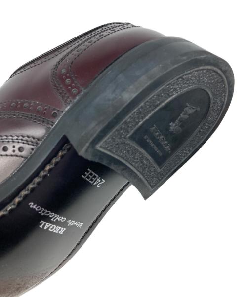 REGAL（リーガル）REGAL (リーガル) ウィングチップシューズ ブラウン サイズ:24EEEの古着・服飾アイテム