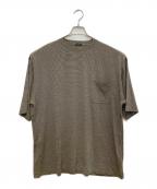 COMOLIコモリ）の古着「ウール天竺 Tシャツ」｜ベージュ