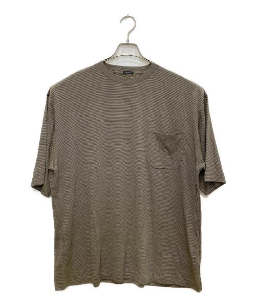 COMOLI（コモリ）COMOLI (コモリ) ウール天竺 Tシャツ ベージュ サイズ:4の古着・服飾アイテム