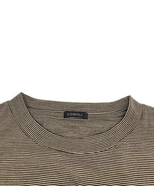 COMOLI（コモリ）COMOLI (コモリ) ウール天竺 Tシャツ ベージュ サイズ:4の古着・服飾アイテム