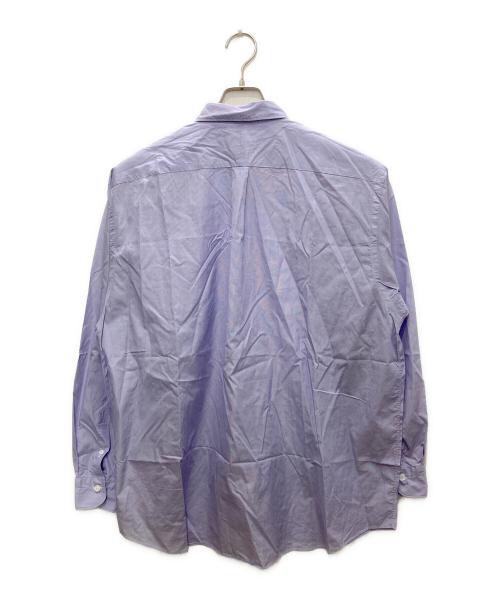 COMOLI（コモリ）COMOLI (コモリ) ポプリン シャツ ブルー サイズ:4の古着・服飾アイテム