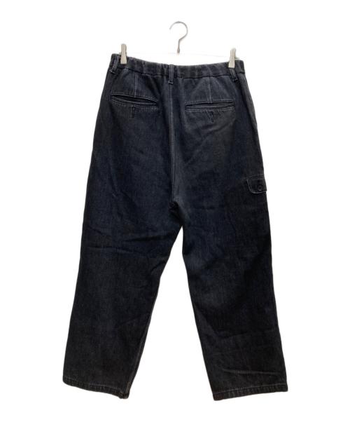 PWA（プア）PWA (プア) LOOSE DENIM TROUSERS/ルーズデニムトラウザーズ インディゴ サイズ:Ｌの古着・服飾アイテム