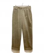 A.PRESSEアプレッセ）の古着「Type.2 Chino Trousers/タイプ2チノトラウザーズ」｜ベージュ
