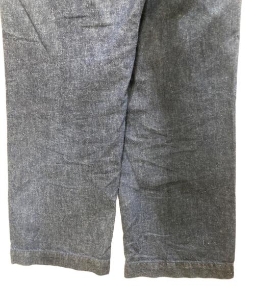 PWA（プア）PWA (プア) HEMP MIX DENIM SLACKS インディゴ サイズ:Lの古着・服飾アイテム