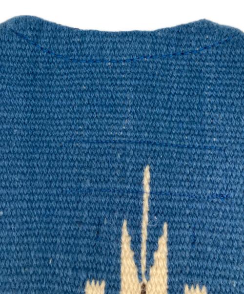 CENTINELA（センチネラ）CENTINELA (センチネラ) チマヨベスト ブルー サイズ:32の古着・服飾アイテム