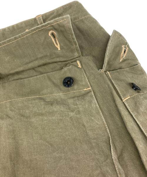 BUZZ RICKSON'S（バズリクソンズ）Buzz Rickson's (バズリクソンズ) U.S. MARINE CORPS HERRINGBONE PANTS/ユーエス マリン コープス ヘリンボーン パンツ オリーブ サイズ:30の古着・服飾アイテム