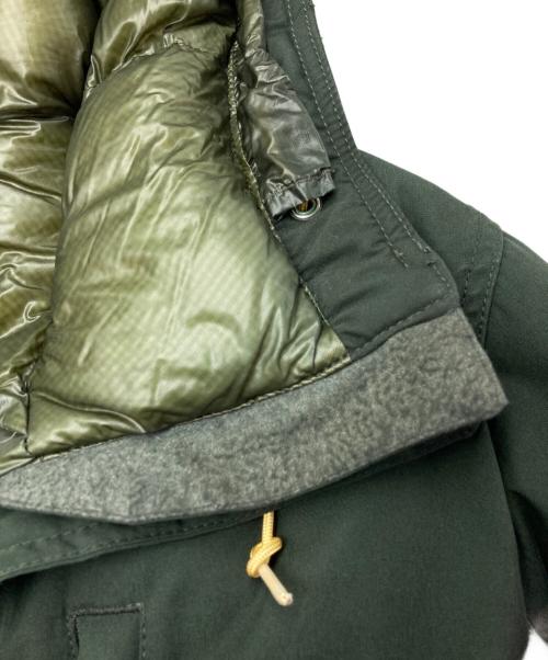 THE NORTHFACE PURPLELABEL（ザ・ノースフェイス パープルレーベル）THE NORTHFACE PURPLELABEL (ザ・ノースフェイス パープルレーベル) Mountain Short Down Parka/マウンテン ショート ダウン パーカー カーキ サイズ:Ⅿの古着・服飾アイテム