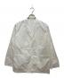 COMOLI（コモリ）の古着「タイプライター シャツジャケット」｜ホワイト