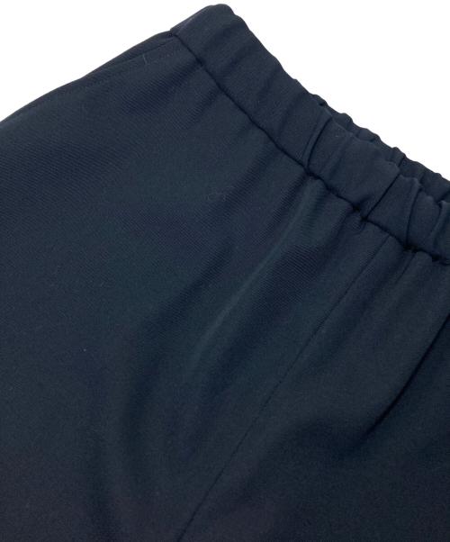 H BEAUTY&YOUTH（エイチ ビューティー&ユース）H BEAUTY&YOUTH (エイチ ビューティー&ユース) WORSTED WOOL EASY PANTS/ウーステッド ウール イージー パンツ ブラック サイズ:LARGEの古着・服飾アイテム