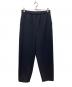 H BEAUTY&YOUTH（エイチ ビューティー&ユース）の古着「WORSTED WOOL EASY PANTS/ウーステッド ウール イージー パンツ」｜ブラック