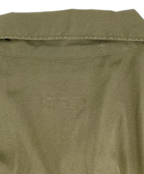 COMOLI（コモリ）COMOLI (コモリ) OD オープンカラーシャツ カーキ サイズ:3の古着・服飾アイテム