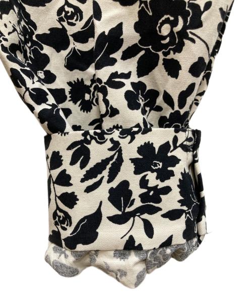 POLO RALPH LAUREN（ポロ・ラルフローレン）POLO RALPH LAUREN (ポロ・ラルフローレン) 総柄バルーンパンツ ブラック×ホワイト サイズ:6の古着・服飾アイテム