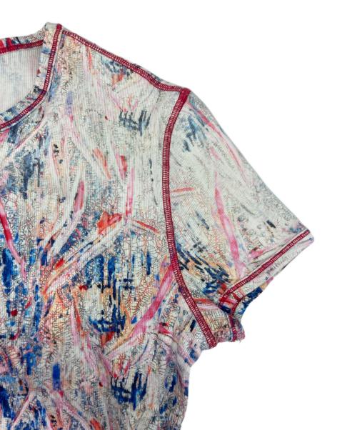 DIESEL（ディーゼル）DIESEL (ディーゼル) T-ELE-LONG-N1 TEE マルチカラー サイズ:Lの古着・服飾アイテム
