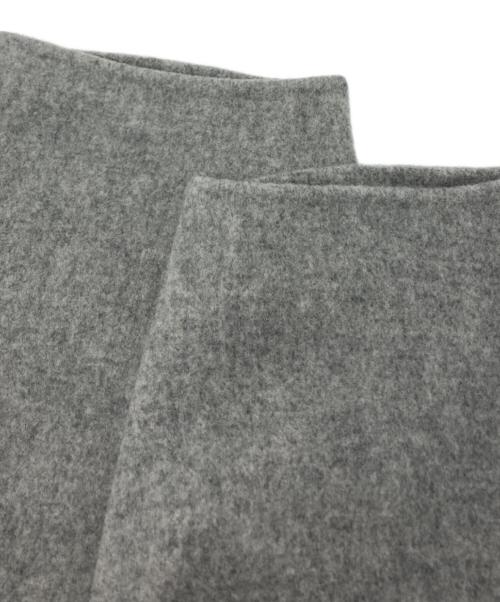 IENA（イエナ）IENA (イエナ) モッサーダブルフェイス Vネックコート グレー サイズ:38の古着・服飾アイテム