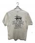 stussy (ステューシー) CALI GROWN TEE PIGMENT DYED ロゴTシャツ ホワイト サイズ:Ｌ　：8000円