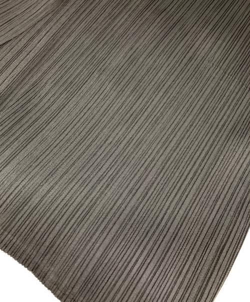 PLEATS PLEASE（プリーツプリーズ）PLEATS PLEASE (プリーツプリーズ) プリーツカーディガン グレー サイズ:3の古着・服飾アイテム