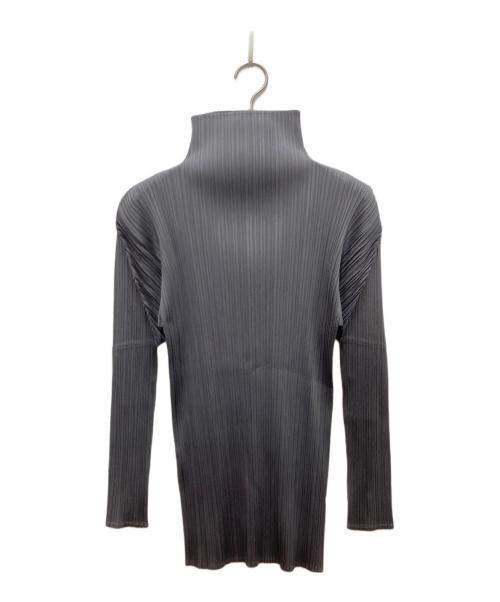PLEATS PLEASE（プリーツプリーズ）PLEATS PLEASE (プリーツプリーズ) プリーツロングスリーブカットソー グレー サイズ:3の古着・服飾アイテム