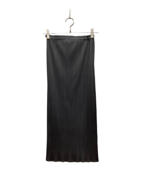 PLEATS PLEASE（プリーツプリーズ）PLEATS PLEASE (プリーツプリーズ) プリーツスカート グレー サイズ:1の古着・服飾アイテム