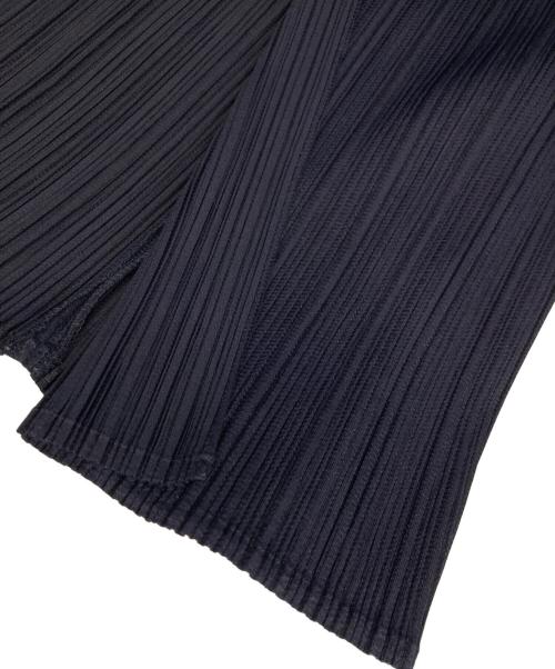 PLEATS PLEASE（プリーツプリーズ）PLEATS PLEASE (プリーツプリーズ) プリーツカーディガン ネイビー サイズ:4の古着・服飾アイテム