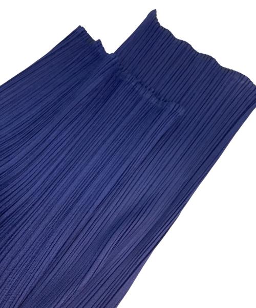 PLEATS PLEASE（プリーツプリーズ）PLEATS PLEASE (プリーツプリーズ) ボレロカーディガン ブルー サイズ:3の古着・服飾アイテム