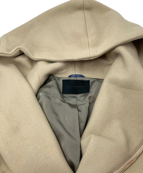 Junhashimoto（ジュンハシモト）junhashimoto (ジュンハシモト) WRAP COAT/ラップ コート ベージュ サイズ:3の古着・服飾アイテム