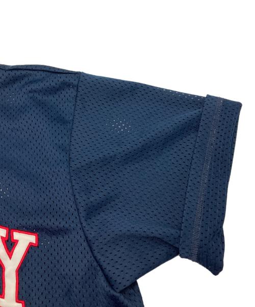 stussy（ステューシー）stussy (ステューシー) ベースボールシャツ ネイビー サイズ:Ⅿの古着・服飾アイテム