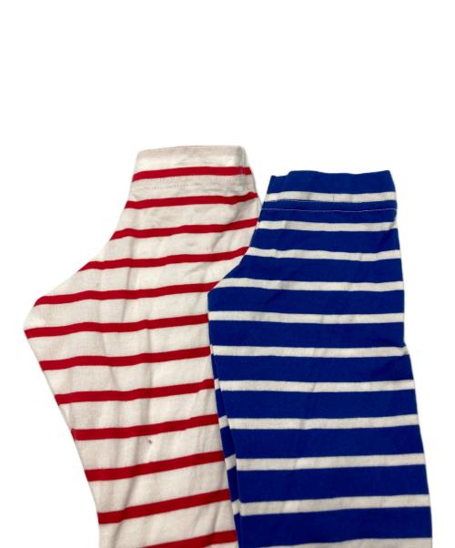 nagonstans（ナゴンスタンス）nagonstans (ナゴンスタンス) MIX Border Twist Sleeve ロングTシャツ マルチカラー サイズ:Ⅿの古着・服飾アイテム