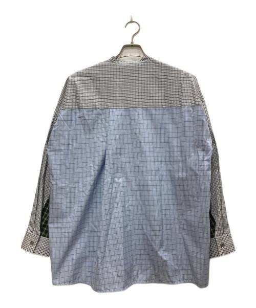 nagonstans（ナゴンスタンス）nagonstans (ナゴンスタンス) handy check shirt/ハンディチェックシャツ マルチカラー サイズ:Ⅿの古着・服飾アイテム