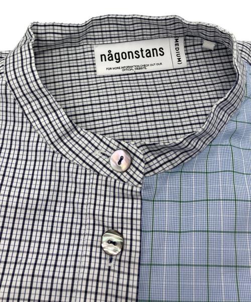 nagonstans（ナゴンスタンス）nagonstans (ナゴンスタンス) handy check shirt/ハンディチェックシャツ マルチカラー サイズ:Ⅿの古着・服飾アイテム