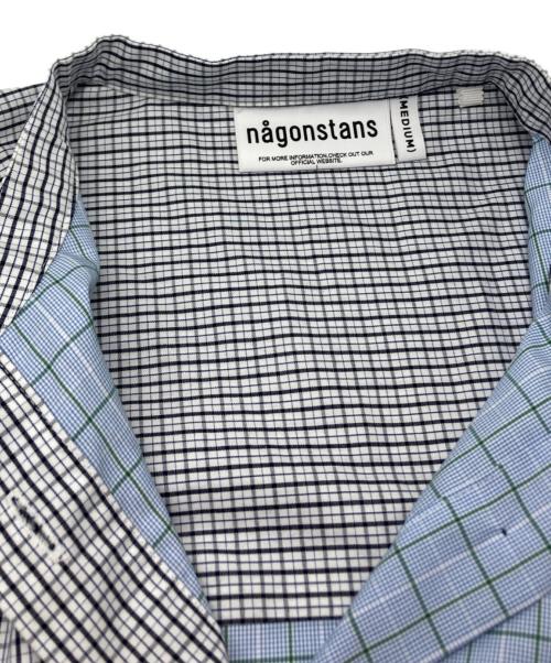 nagonstans（ナゴンスタンス）nagonstans (ナゴンスタンス) handy check shirt/ハンディチェックシャツ マルチカラー サイズ:Ⅿの古着・服飾アイテム