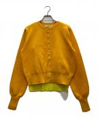 HeRIN.CYEヘリンドットサイ）の古着「Knit ensemble/ニットアンサンブル」｜オレンジ