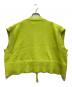nagonstans (ナゴンスタンス) zip cropped vest/ジップクロップドベスト グリーン サイズ:Ⅿ：9000円