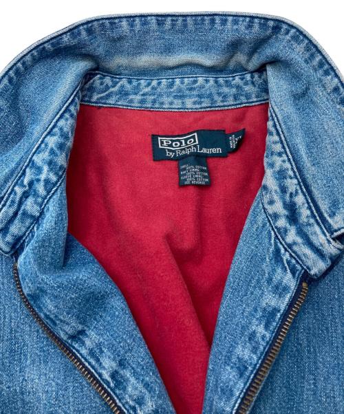 POLO RALPH LAUREN（ポロ・ラルフローレン）POLO RALPH LAUREN (ポロ・ラルフローレン) デニムスイングトップ インディゴ サイズ:XLの古着・服飾アイテム