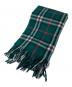 Burberry's (バーバリーズ) カシミヤマフラー グリーン：5000円