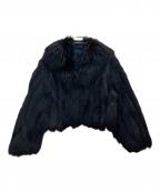 LOVE LEXラブレックス）の古着「SAGA FOXファージャケット」｜ブラウン