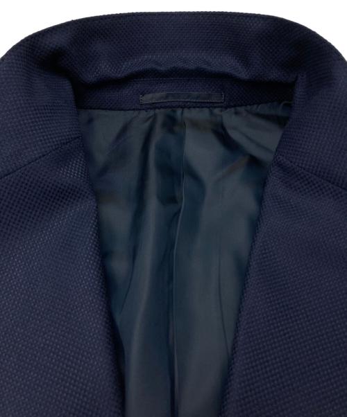 UNITED ARROWS（ユナイテッドアローズ）UNITED ARROWS (ユナイテッドアローズ) タスマニアウール ホップサック 3ボタン シングルジャケット S ネイビー サイズ:52の古着・服飾アイテム